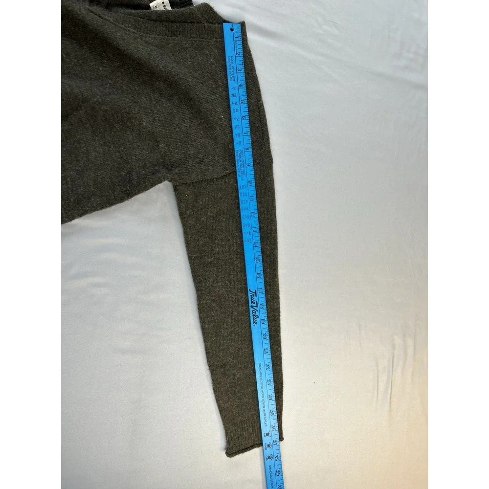 Lucky Brand Women's XS Forest Green V-Neck Pullover‎ Sweater